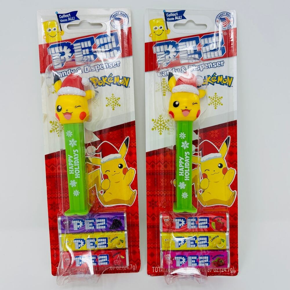 Pez Pokemon Pikachu Holiday Stocking Cap Dispenser (2)
